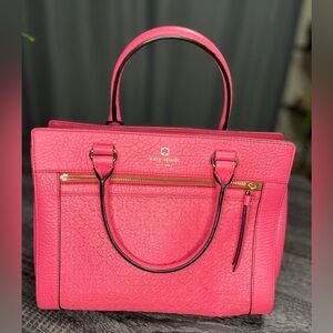 Kate Spade Pink Satchel Structured Design